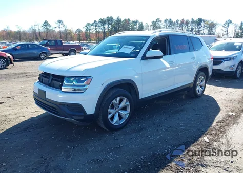 2018 Volkswagen Atlas 2.0T S из США, поврежденный, VIN 1V2AP2CA4JC543978
